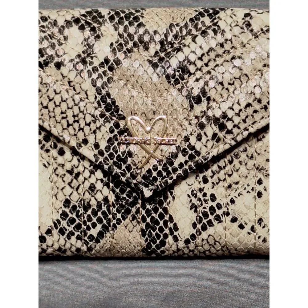 Victoria's Secret Snakeskin Print Envelope Tech Clutch/Wallet - Picture 2 of 6